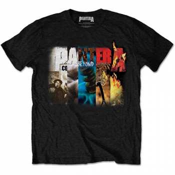 Merch Pantera: T-shirt Album Collage 
