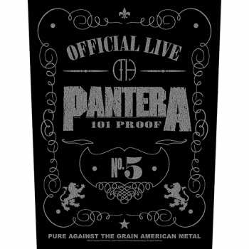 Merch Pantera: Rugpatch 101 Proof