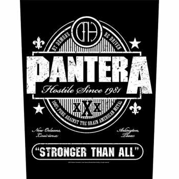 Merch Pantera: Rugpatch Stronger Than All 