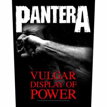 Merch Pantera: Rugpatch Vulgar Display Of Power 