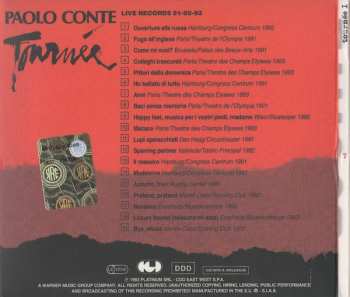CD Paolo Conte: Tournée DIGI