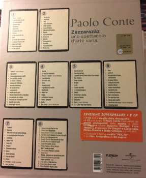 8CD Paolo Conte: Zazzarazàz - Uno Spettacolo Di Arte Varia DLX