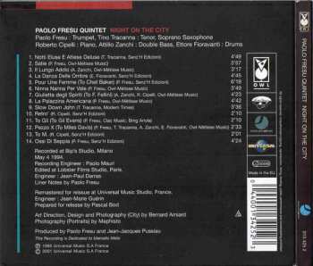CD Paolo Fresu Quintet: Night On The City