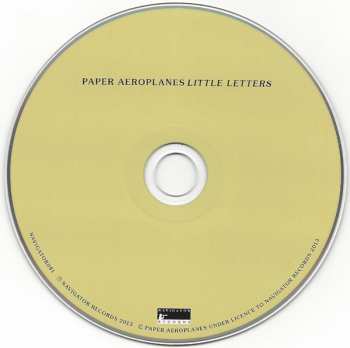 CD Paper Aeroplanes: Little Letters