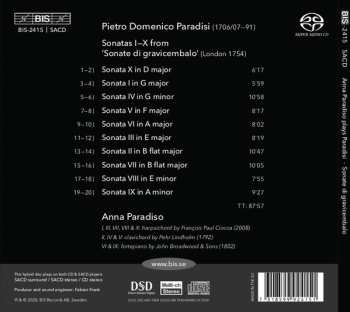 SACD Anna Paradiso: Anna Paradiso Plays Paradisi