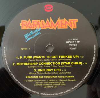 LP Parliament: Mothership Connection