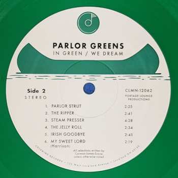 LP Parlor Greens: In Green / We Dream CLR