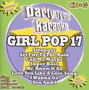CD Party Tyme Karaoke: Girl Pop 17