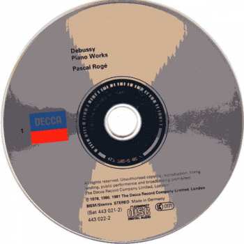 2CD Claude Debussy: Piano Works