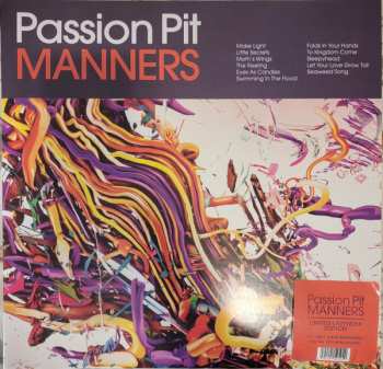LP Passion Pit: Manners LTD