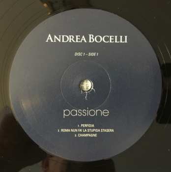 2LP Andrea Bocelli: Passione