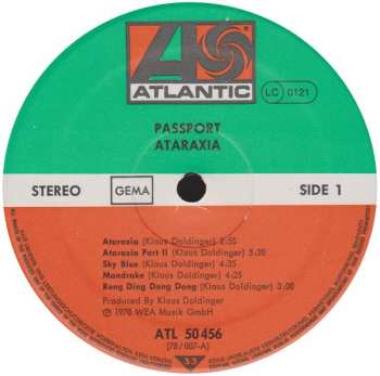 LP Passport: Ataraxia