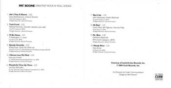 CD Pat Boone: Greatest Rock N' Roll Songs