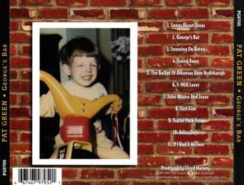 CD Pat Green: George's Bar