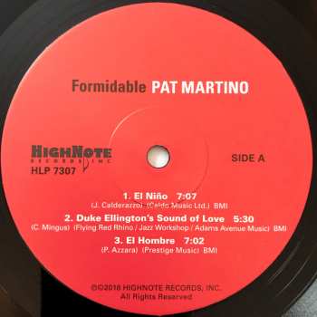 LP Pat Martino: Formidable