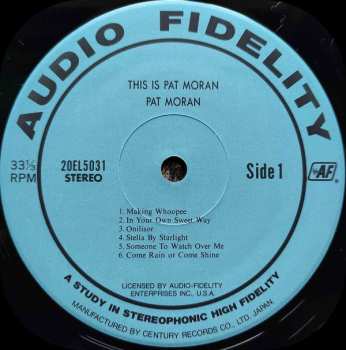 LP Pat Moran Trio: This Is Pat Moran