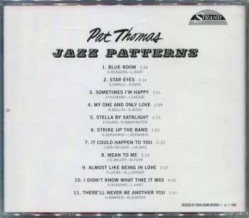 CD Pat Thomas: Jazz Patterns