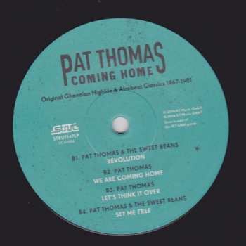 3LP/2CD Pat Thomas: Coming Home (Original Ghanaian Highlife & Afrobeat Classics 1967-1981)