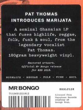 LP Pat Thomas: Pat Thomas Introduces Marijata