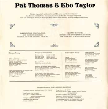 CD Pat Thomas: Sweeter Than Honey Calypso 'Mahuno" And High Lifes Celebration