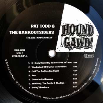 LP Pat Todd & The Rankoutsiders: The Past Came Callin'