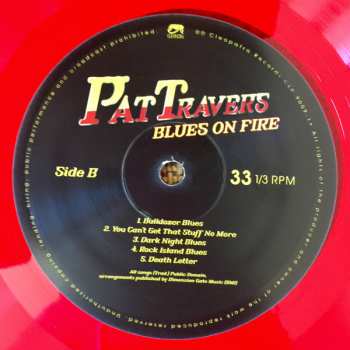 LP Pat Travers: Blues On Fire