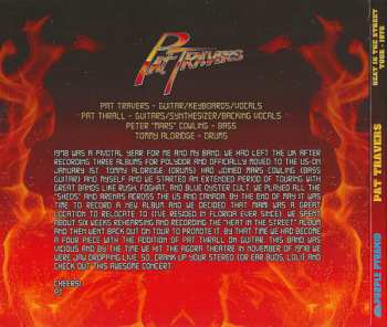 CD Pat Travers: Heat In The Street Tour 1978