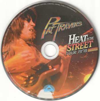 CD Pat Travers: Heat In The Street Tour 1978