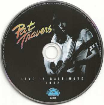 CD Pat Travers: Live In Baltimore 1982