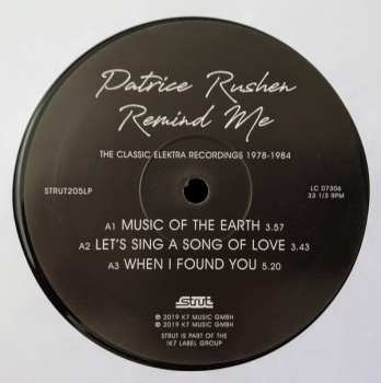 3LP Patrice Rushen: Remind Me (The Classic Elektra Recordings 1978-1984)