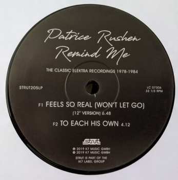 3LP Patrice Rushen: Remind Me (The Classic Elektra Recordings 1978-1984)