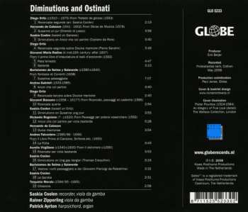 CD Saskia Coolen: Diminutions and Ostinati