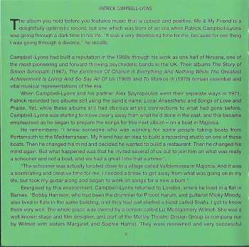 CD Patrick Campbell-Lyons: Me And My Friend