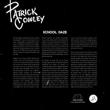 2LP Patrick Cowley: School Daze