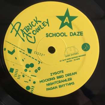 2LP Patrick Cowley: School Daze