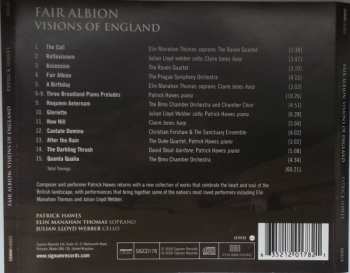 CD Patrick Hawes: Fair Albion: Visions Of England