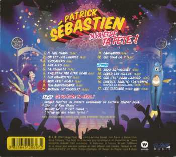 CD/DVD/Doos Patrick Sébastien: Ça Va Être Ta Fête LTD