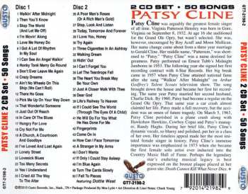 2CD Patsy Cline: 2 CD Set • 50 Songs