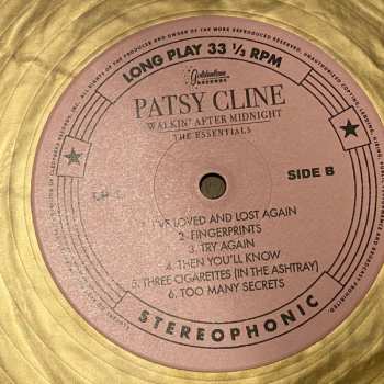 2LP Patsy Cline: Walkin' After Midnight - The Essentials CLR | LTD
