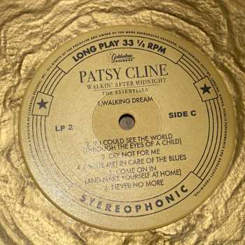 2LP Patsy Cline: Walkin' After Midnight - The Essentials CLR | LTD