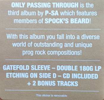 2LP/CD Pattern-Seeking Animals: Only Passing Through