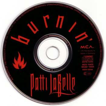 CD Patti LaBelle: Burnin'