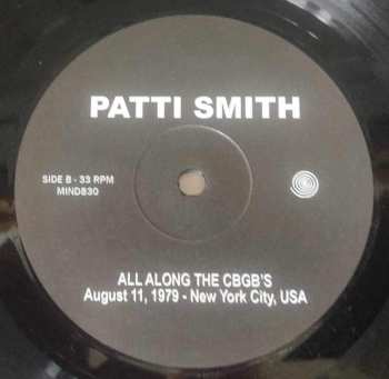 LP Patti Smith: All Along The CBGB's, August 11, 1979 - New York City, USA LTD