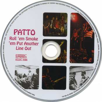 CD Patto: Roll 'Em Smoke 'Em Put Another Line Out