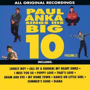 Album Paul Anka: Paul Anka Sings His Big 10 - Volume 2