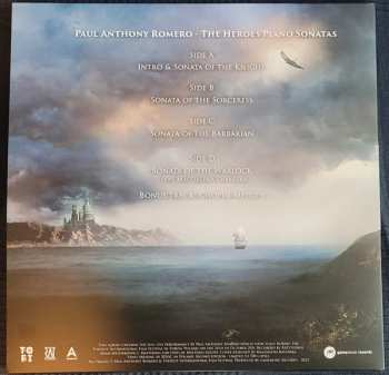 2LP Paul Romero: The Heroes Piano Sonatas CLR | LTD