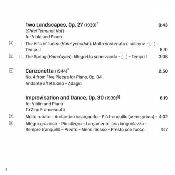 CD Paul Ben-Haim: Chamber Works
