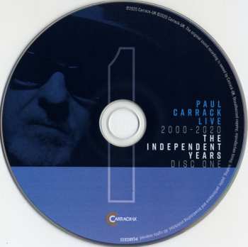 5CD Paul Carrack: Live 2000 - 2020: The Independent Years