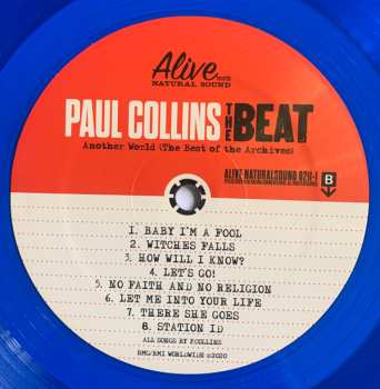 LP Paul Collins' Beat: Another World (The Best Of The Archives) CLR | LTD