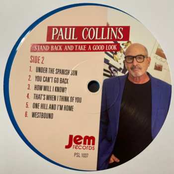 LP Paul Collins: Stand Back and Take a Good Look CLR